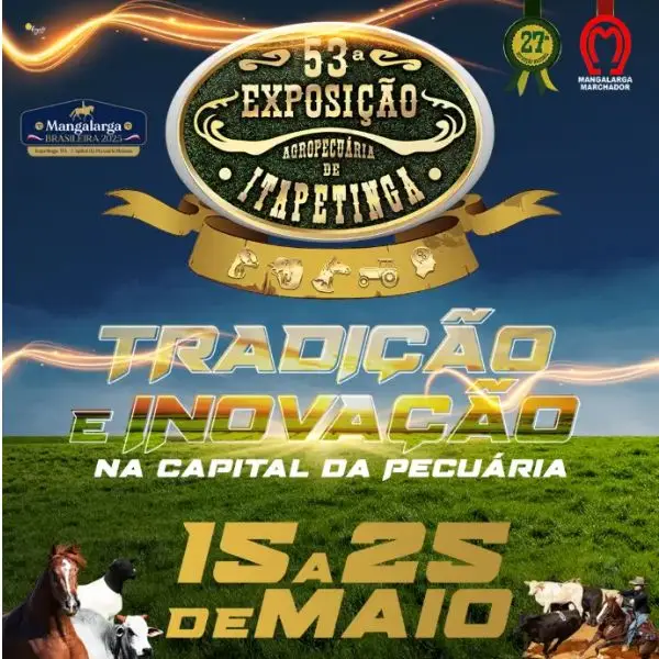 Itapetinga: Capital da Pecuária Reforça sua Liderança com a 53ª Exposição Agropecuária